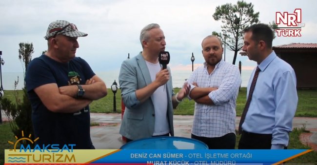 Number1 Tv Rize İyidere Babillon Hotel çekimleri